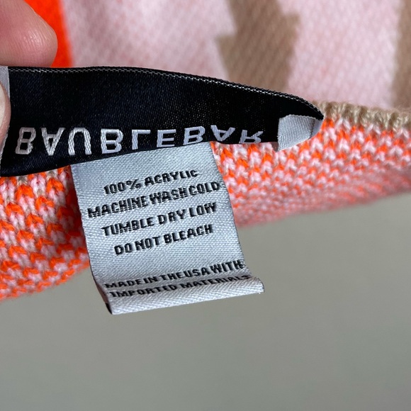 Baublebar On Repeat Throw Blanket Initial K - Picture 4 of 7